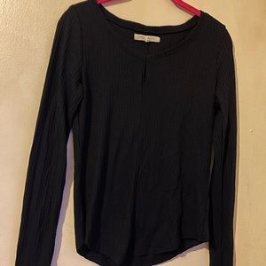 Aeropostal waffle long sleeve shirt